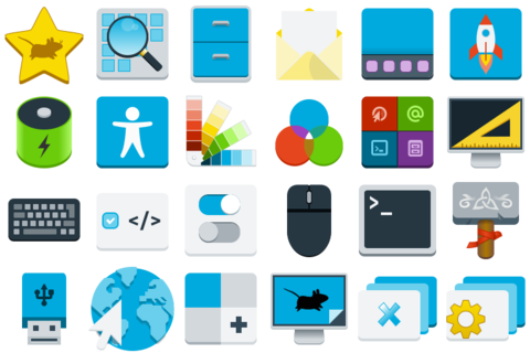 New icons